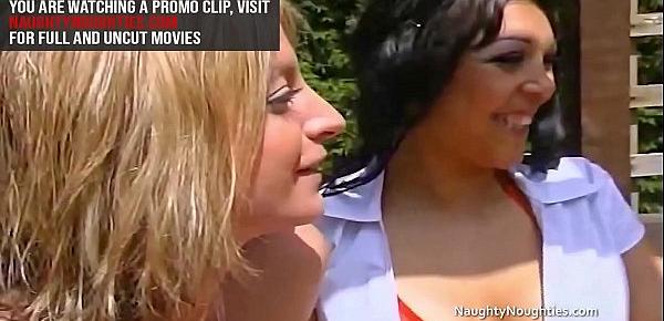  British lesbians get turned on outdoors
